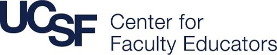 Logo: UCSF Center for Faculty Educators.
